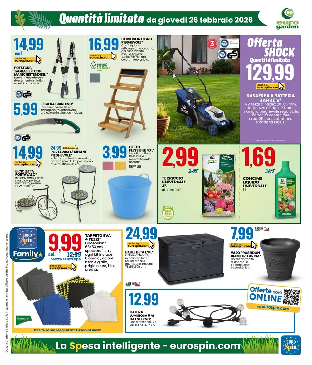 Volantino promozionale Eurospin  valide dal 26/02/2026 - Pagina 15.