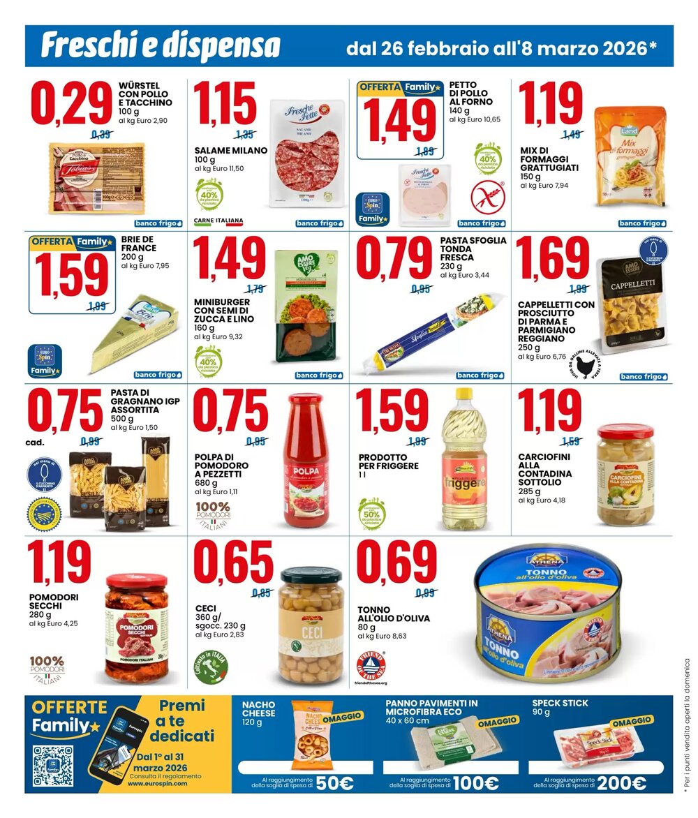 Volantino promozionale Eurospin  valide dal 26/02/2026 - Pagina 8.