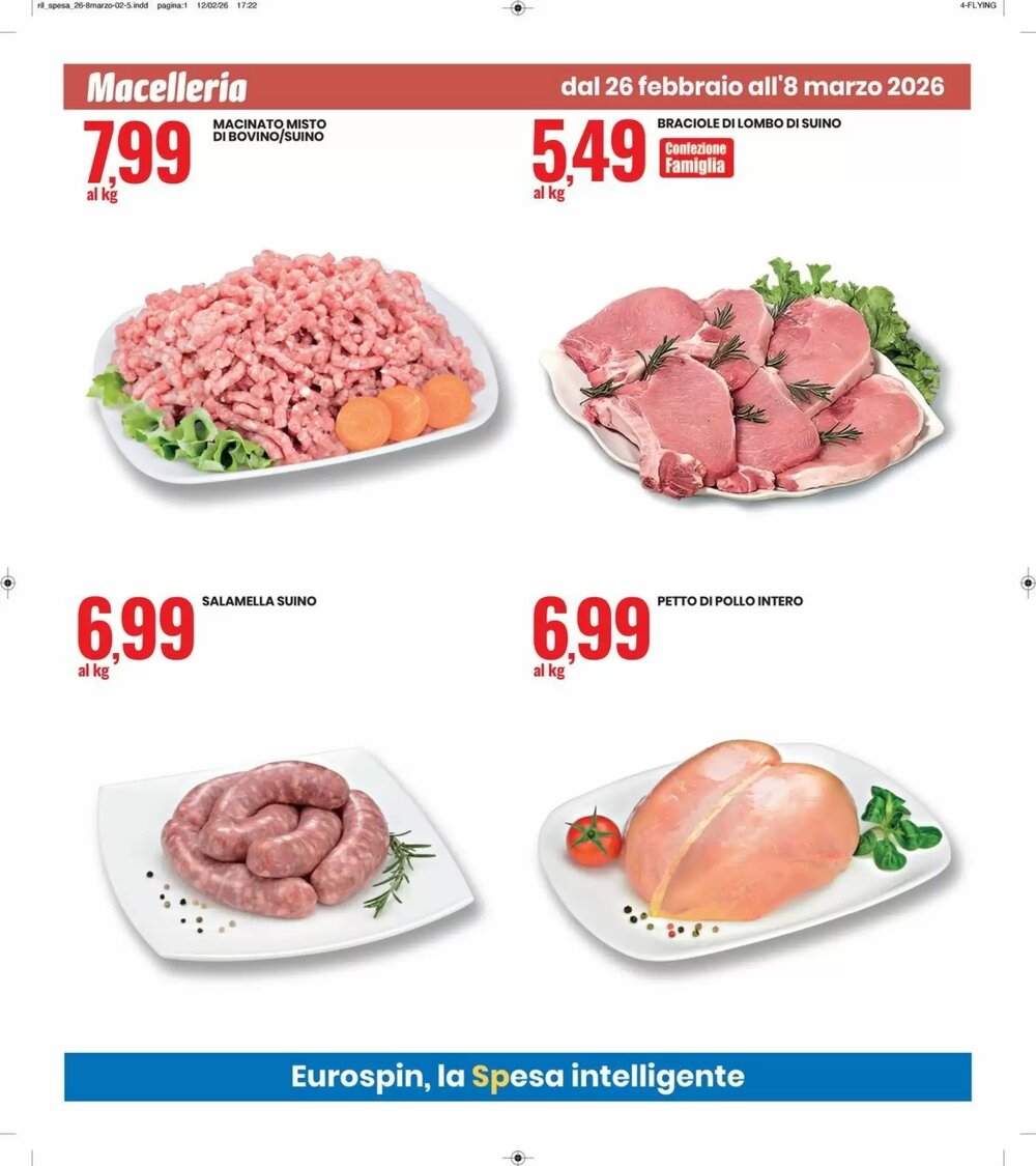 Volantino promozionale Eurospin  valide dal 26/02/2026 - Pagina 2.