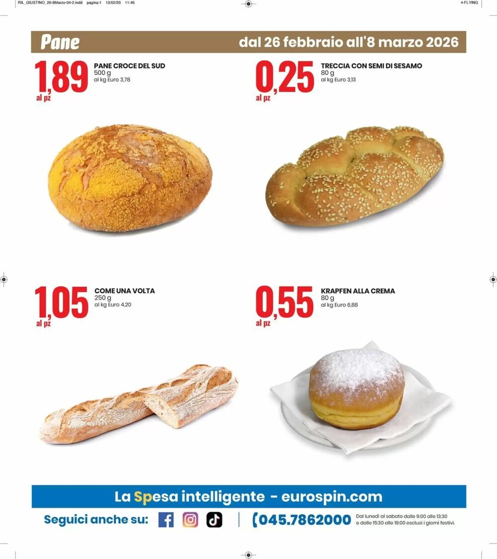 Volantino promozionale Eurospin  valide dal 26/02/2026 - Pagina 4.