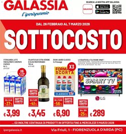 Volantino promozionale Galassia valide dal 26/02/2026