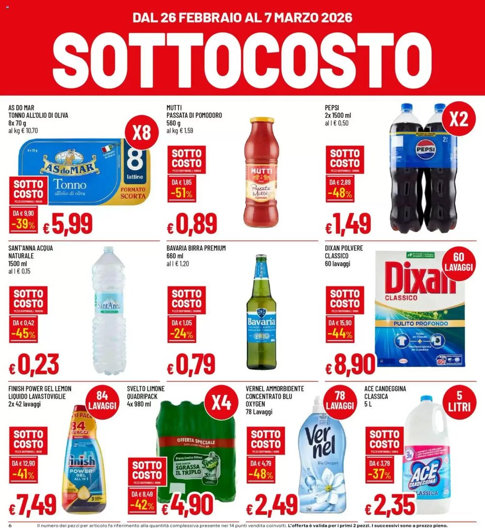 Volantino promozionale Galassia  valide dal 26/02/2026 - Pagina 6.