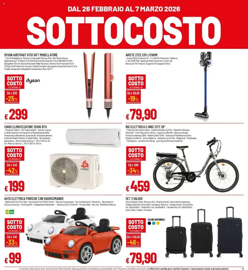 Volantino promozionale IperFamila  valide dal 26/02/2026 - Pagina 3.