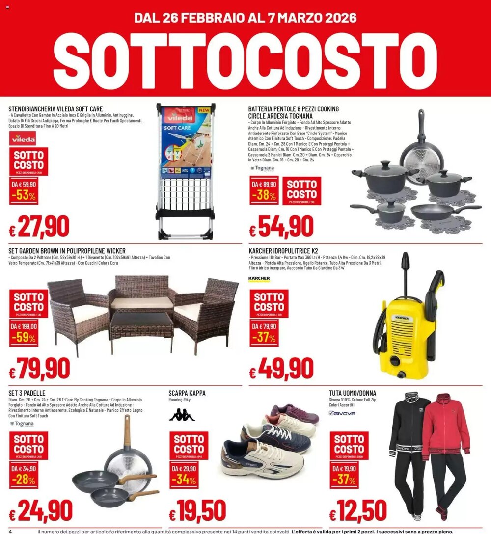 Volantino promozionale IperFamila  valide dal 26/02/2026 - Pagina 4.