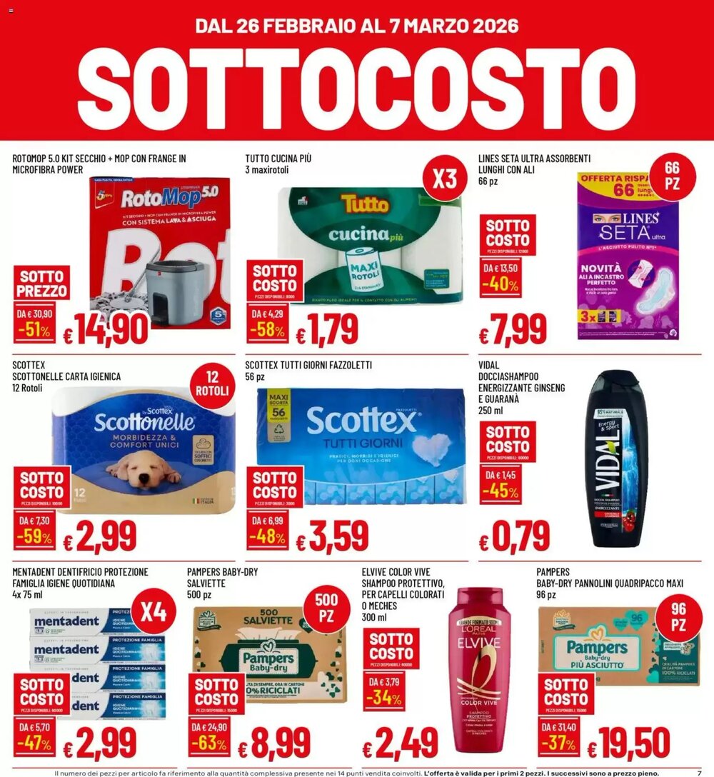 Volantino promozionale IperFamila  valide dal 26/02/2026 - Pagina 7.