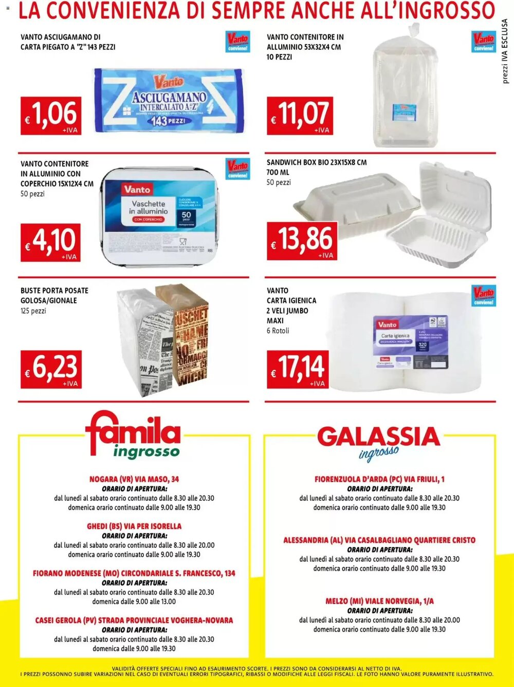 Volantino promozionale Famila  valide dal 26/02/2026 - Pagina 8.