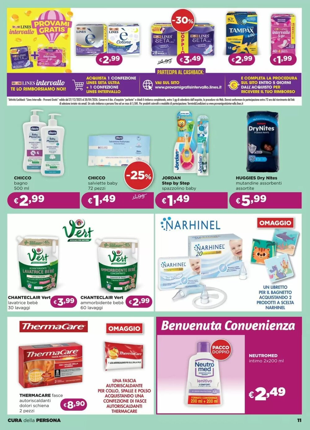 Volantino promozionale La Saponeria  valide dal 26/02/2026 - Pagina 11.