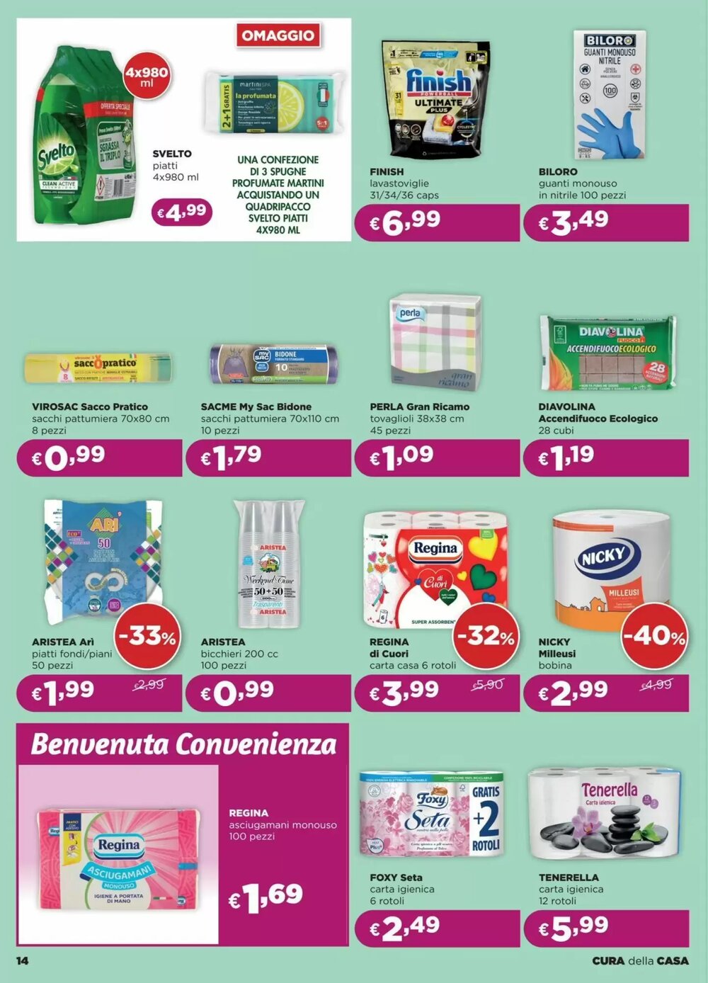 Volantino promozionale La Saponeria  valide dal 26/02/2026 - Pagina 14.