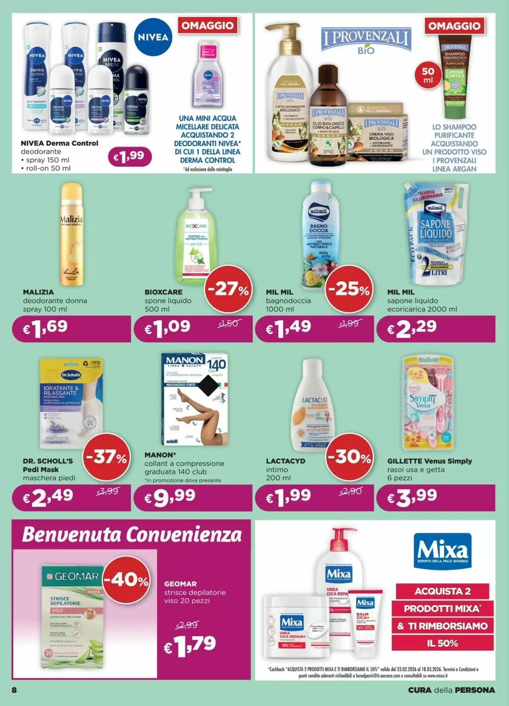 Volantino promozionale La Saponeria  valide dal 26/02/2026 - Pagina 8.