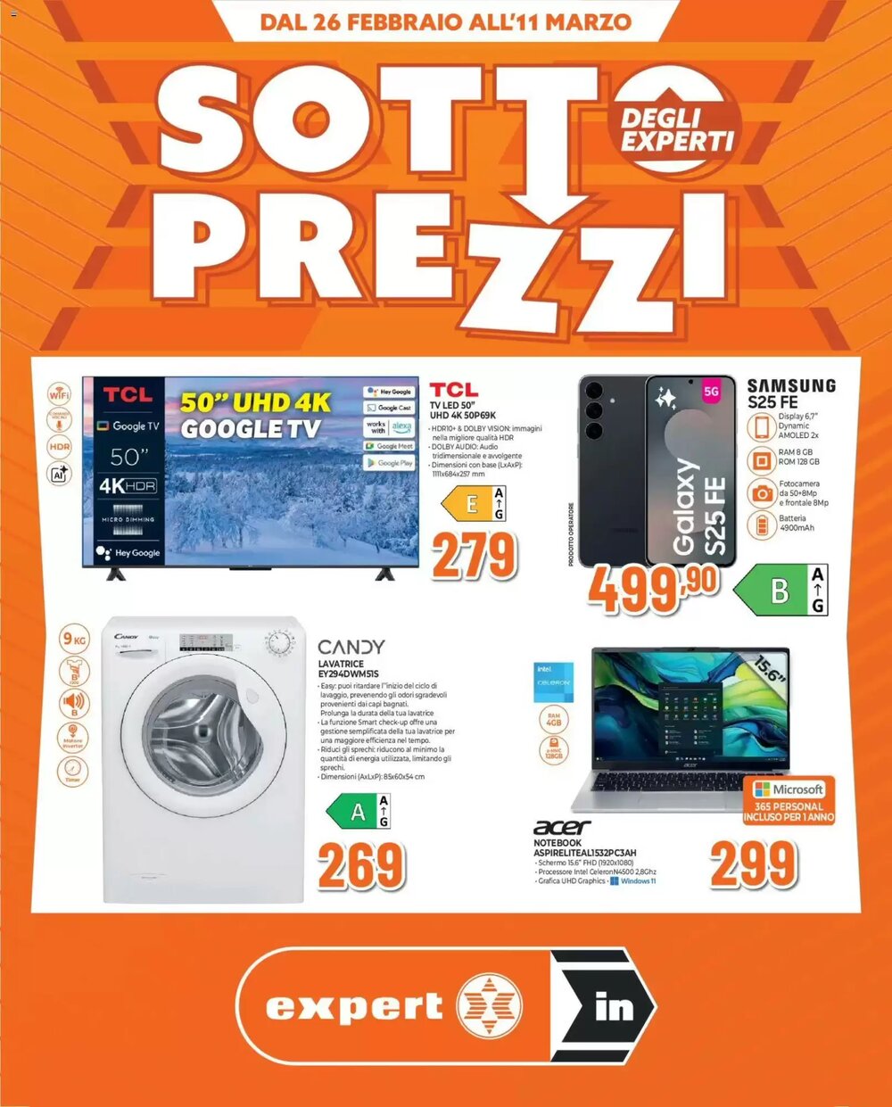 Volantino promozionale Ipercoop  valide dal 26/02/2026 - Pagina 1.