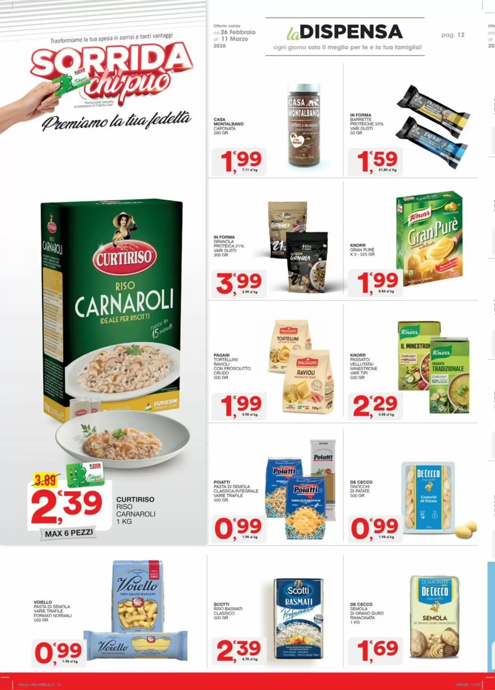 Volantino promozionale Sisa  valide dal 26/02/2026 - Pagina 12.