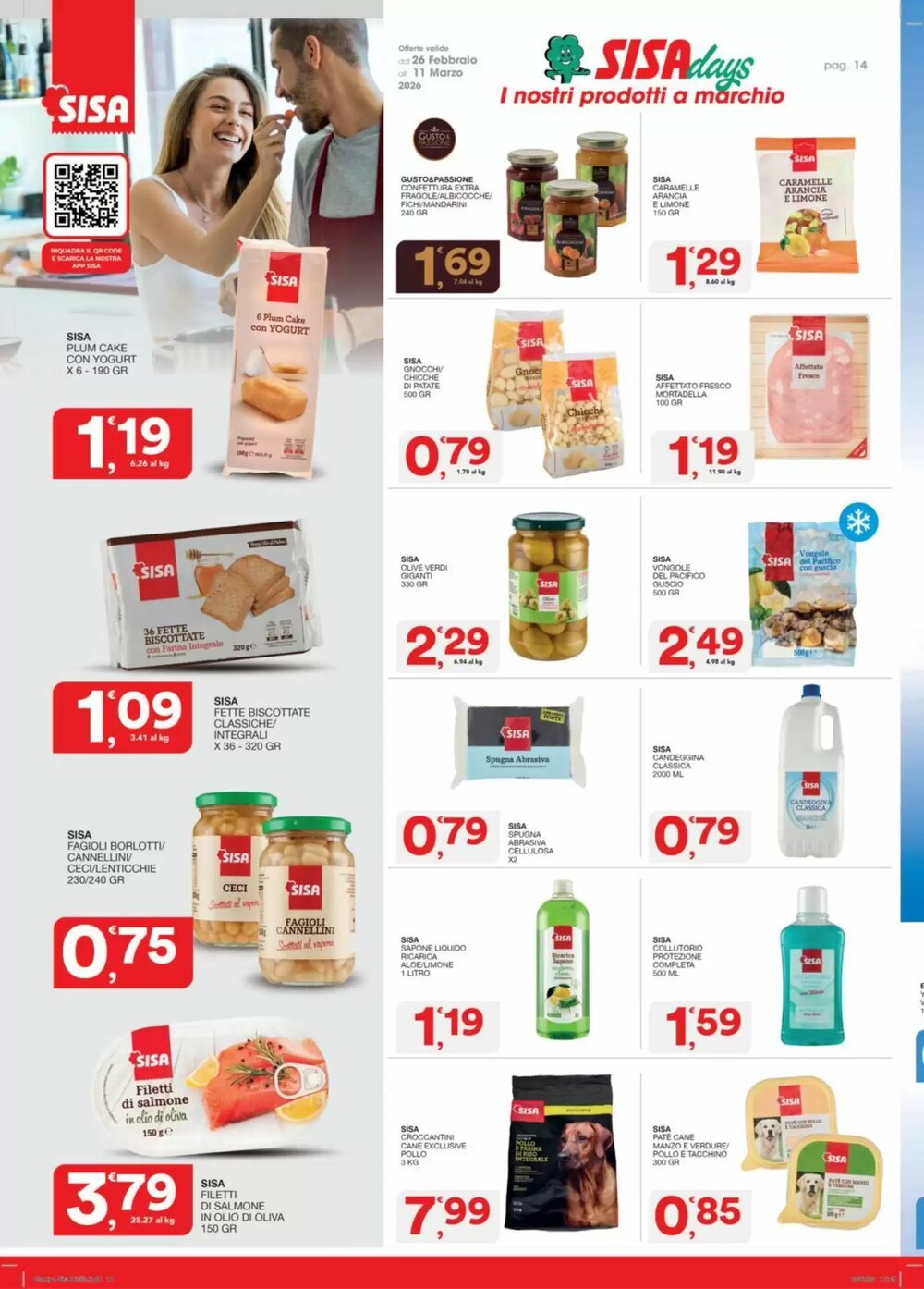 Volantino promozionale Sisa  valide dal 26/02/2026 - Pagina 14.