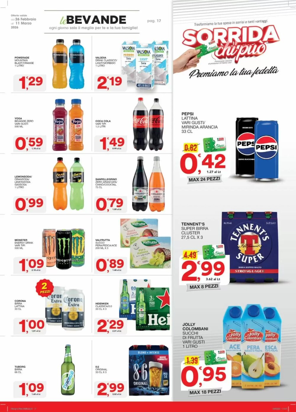 Volantino promozionale Sisa  valide dal 26/02/2026 - Pagina 17.