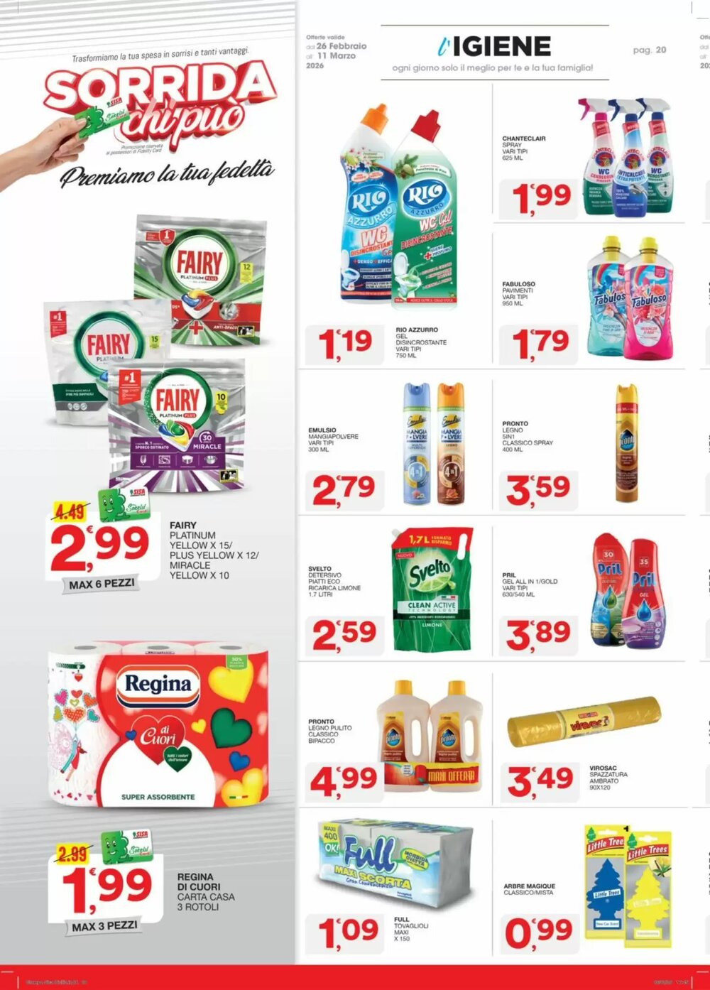 Volantino promozionale Sisa  valide dal 26/02/2026 - Pagina 20.