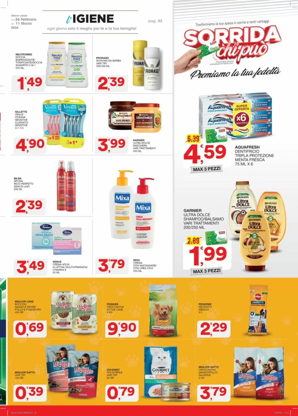 Volantino promozionale Sisa  valide dal 26/02/2026 - Pagina 23.