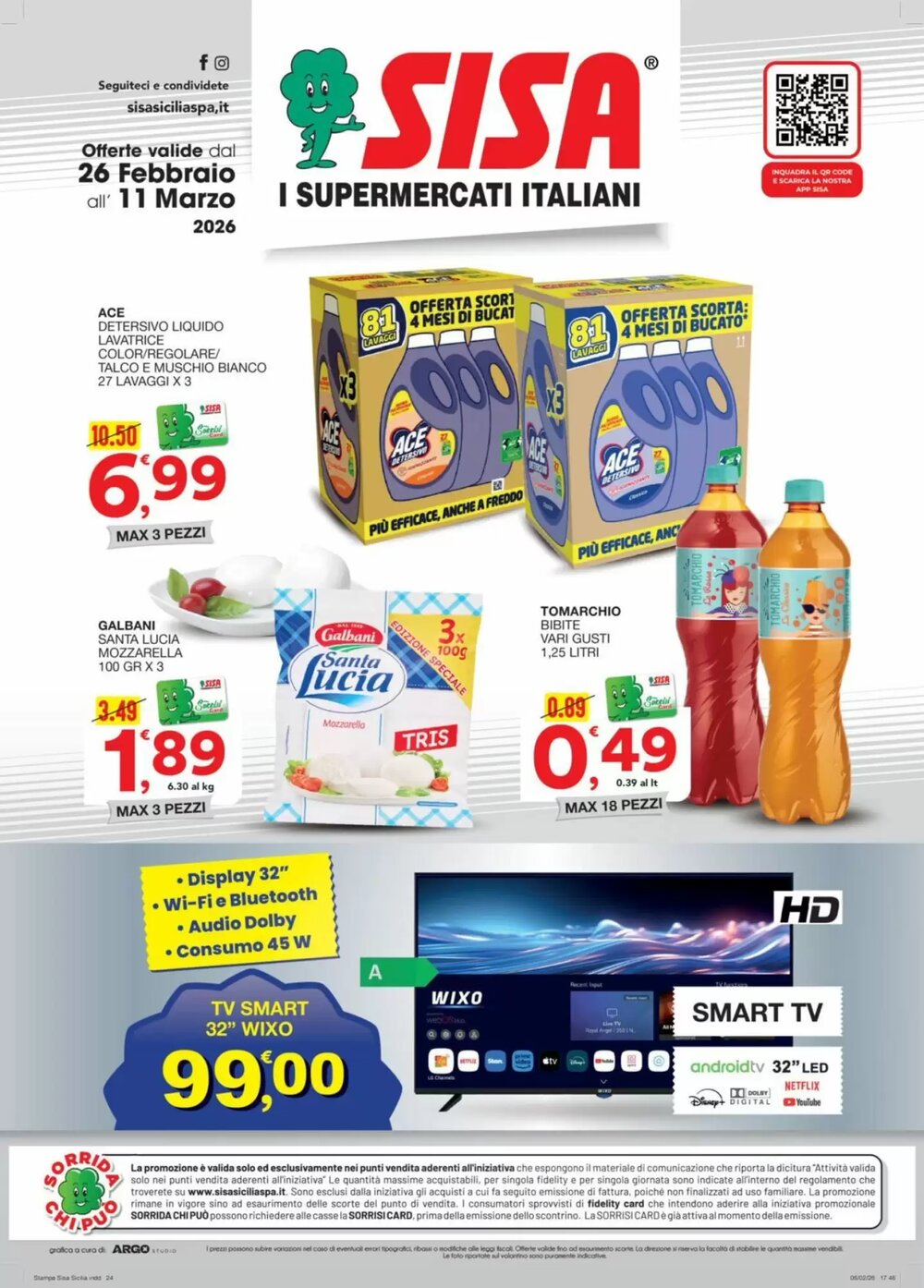 Volantino promozionale Sisa  valide dal 26/02/2026 - Pagina 24.
