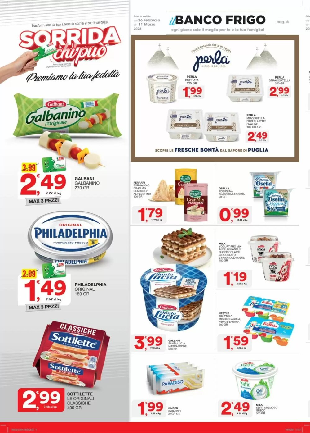Volantino promozionale Sisa  valide dal 26/02/2026 - Pagina 6.