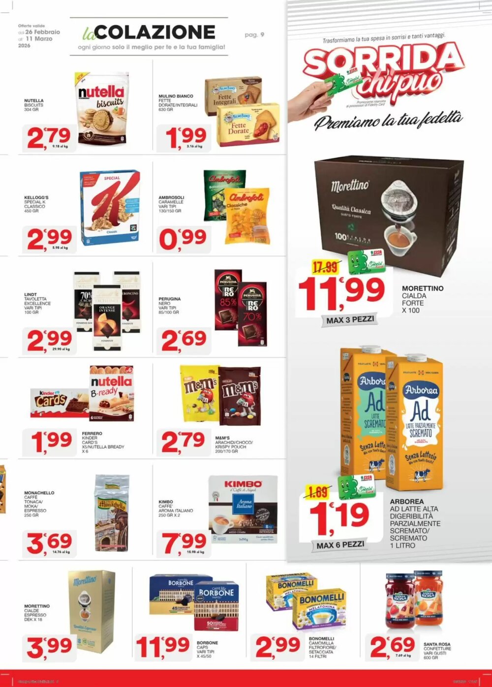 Volantino promozionale Sisa  valide dal 26/02/2026 - Pagina 9.