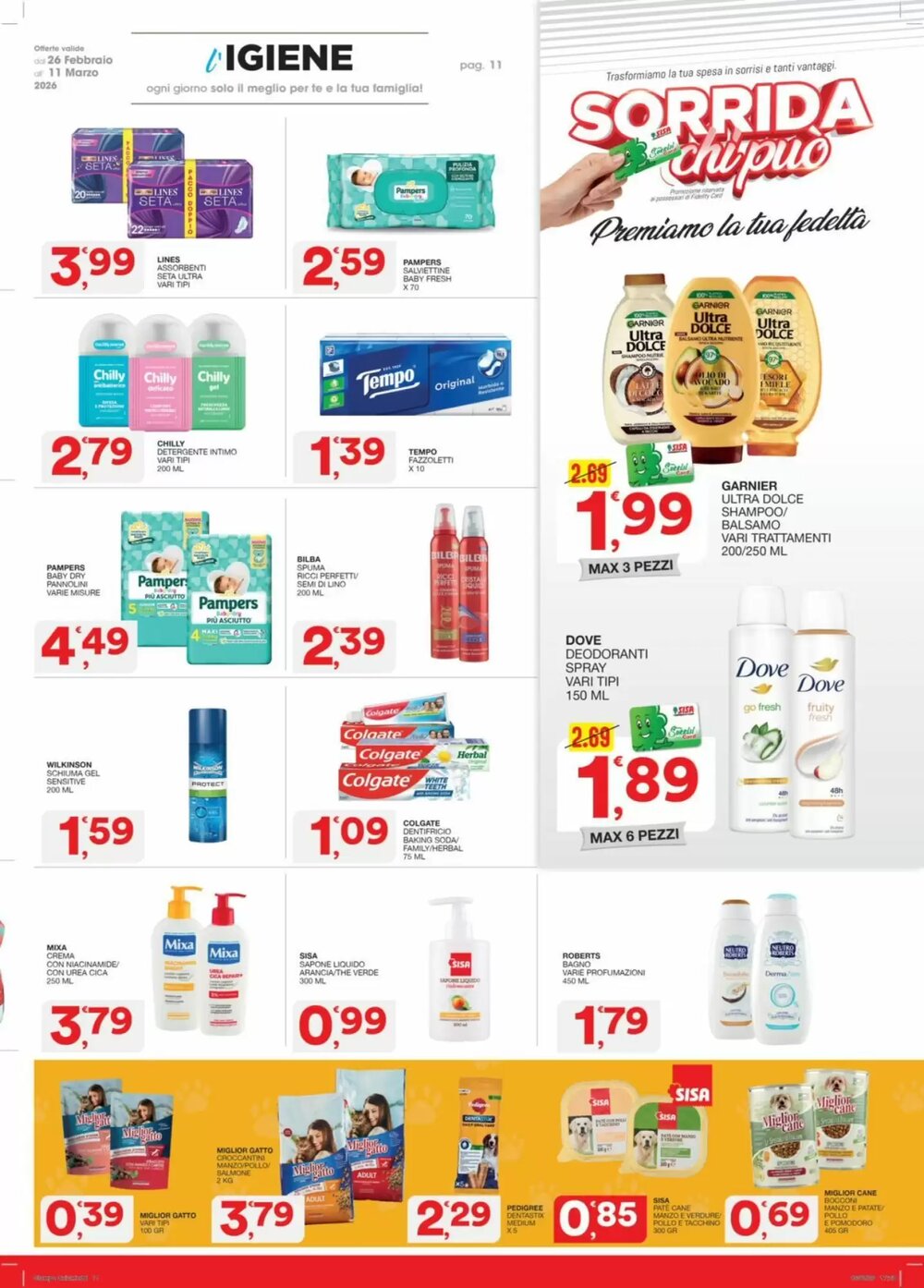 Volantino promozionale Quick Sisa  valide dal 26/02/2026 - Pagina 11.
