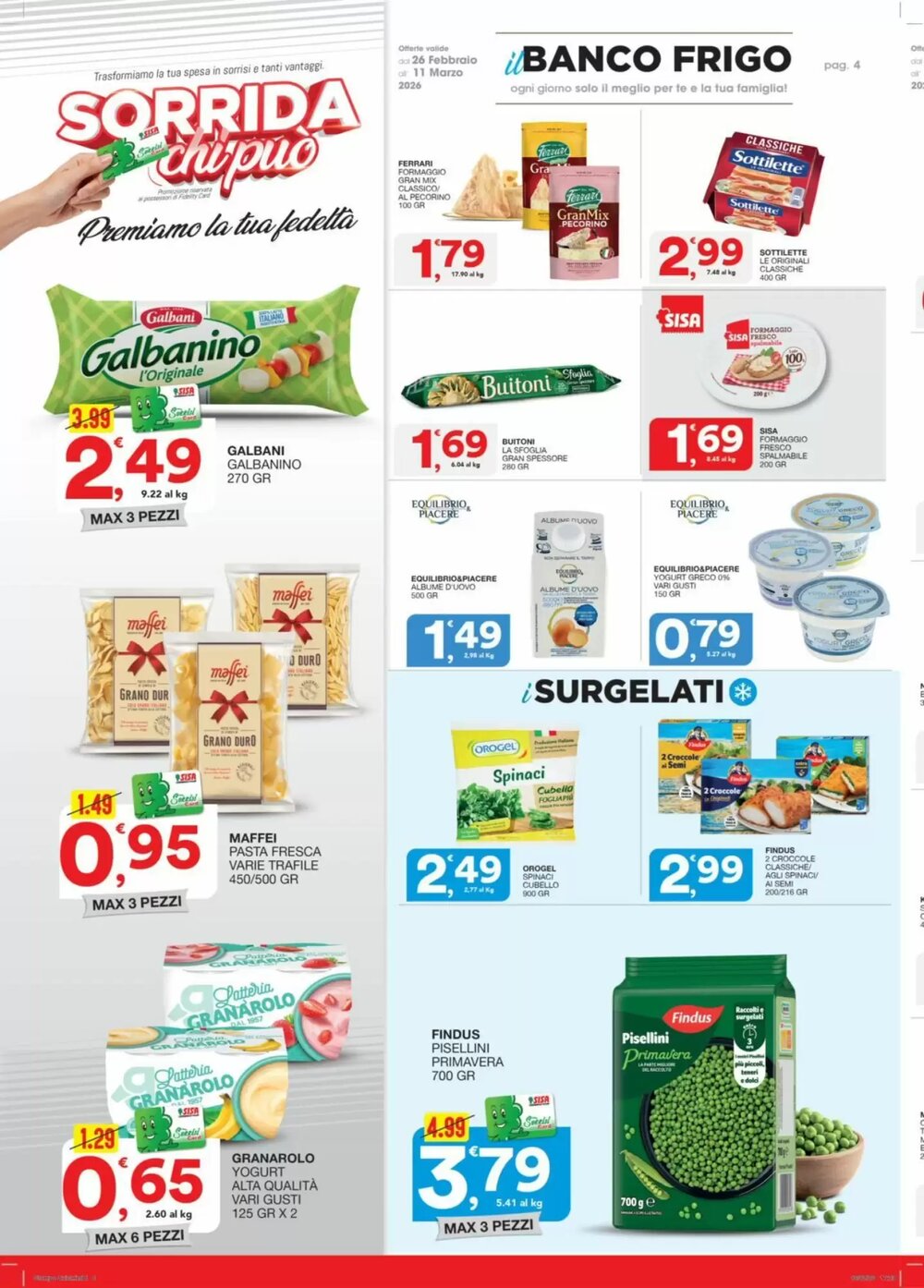 Volantino promozionale Quick Sisa  valide dal 26/02/2026 - Pagina 4.