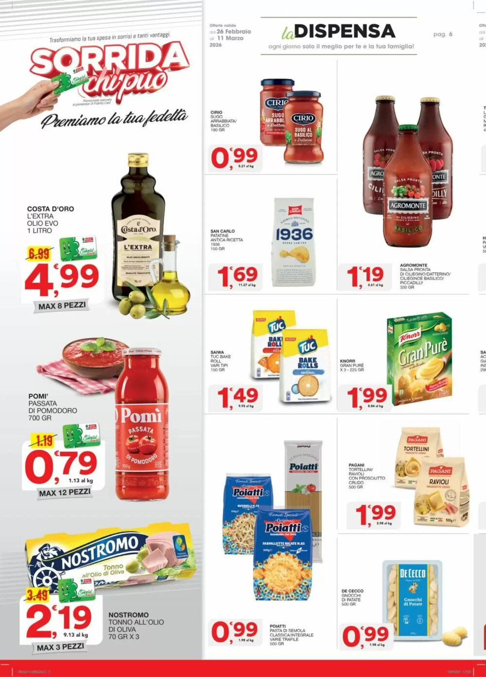 Volantino promozionale Quick Sisa  valide dal 26/02/2026 - Pagina 6.
