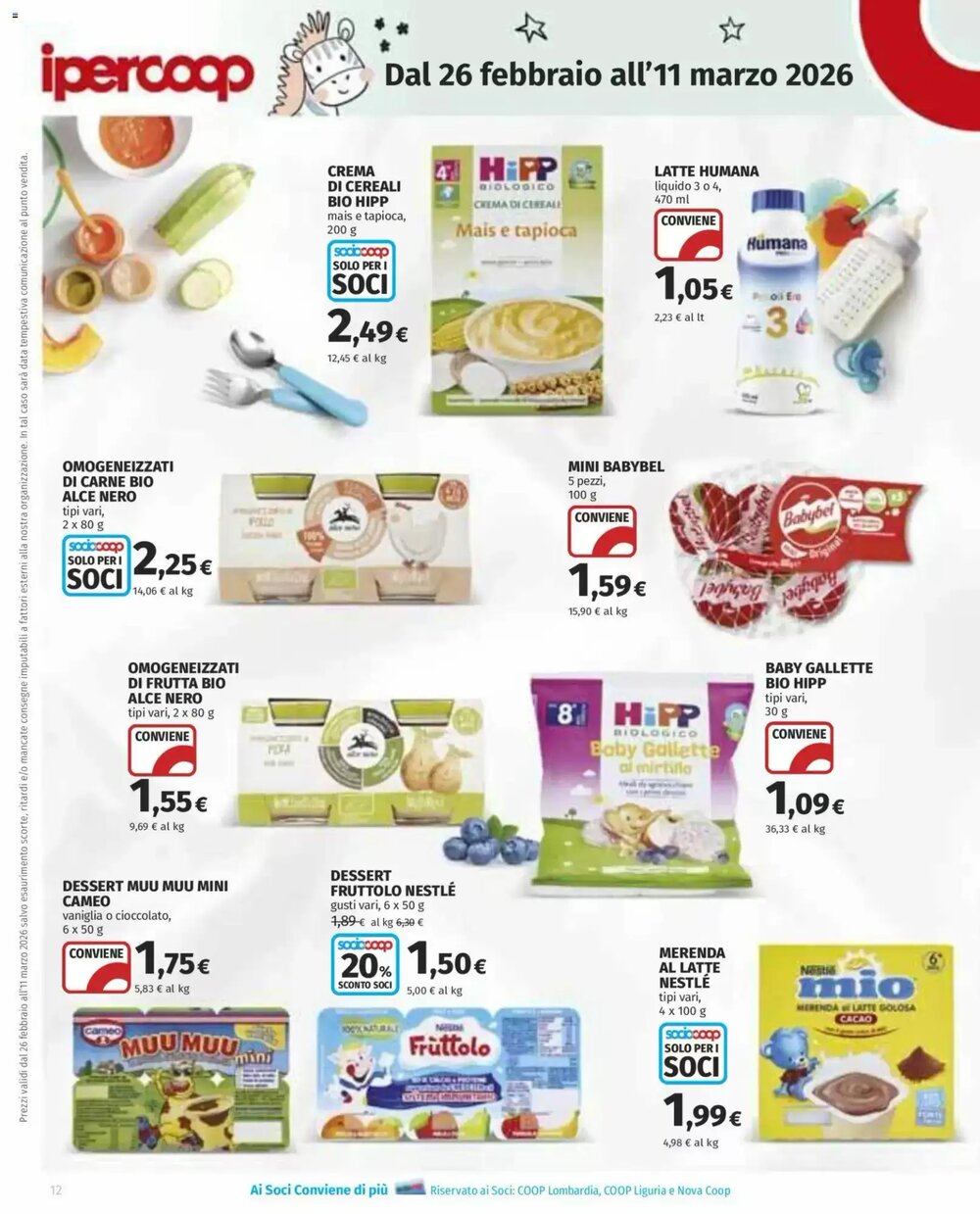 Volantino promozionale Ipercoop  valide dal 26/02/2026 - Pagina 12.