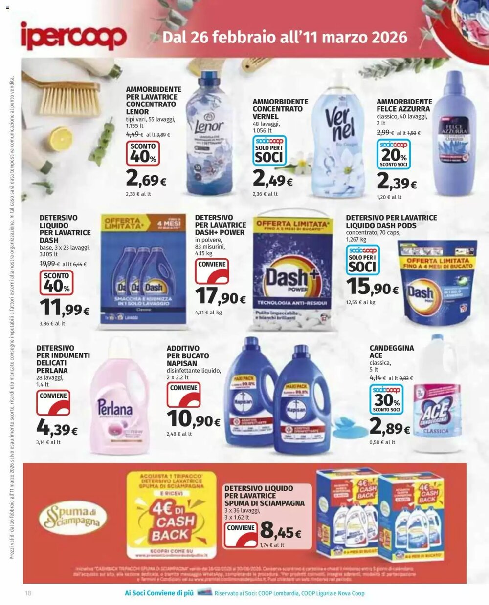 Volantino promozionale Ipercoop  valide dal 26/02/2026 - Pagina 18.