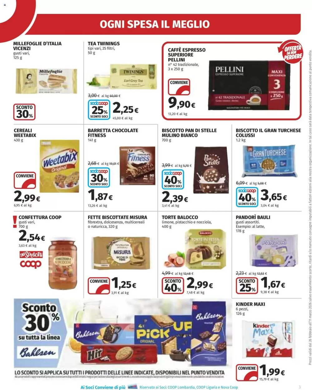 Volantino promozionale Ipercoop  valide dal 26/02/2026 - Pagina 3.