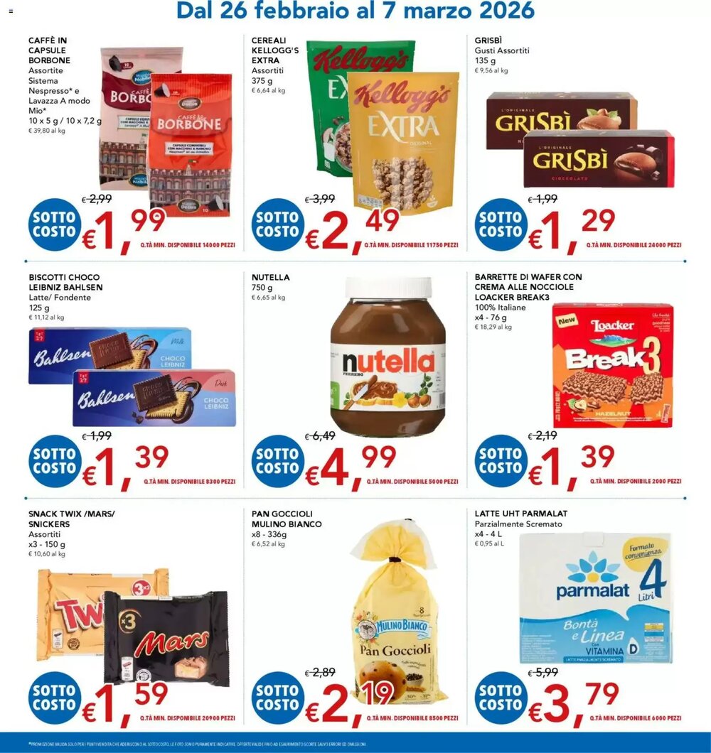 Volantino promozionale Migross Supermercati e Market  valide dal 26/02/2026 - Pagina 3.