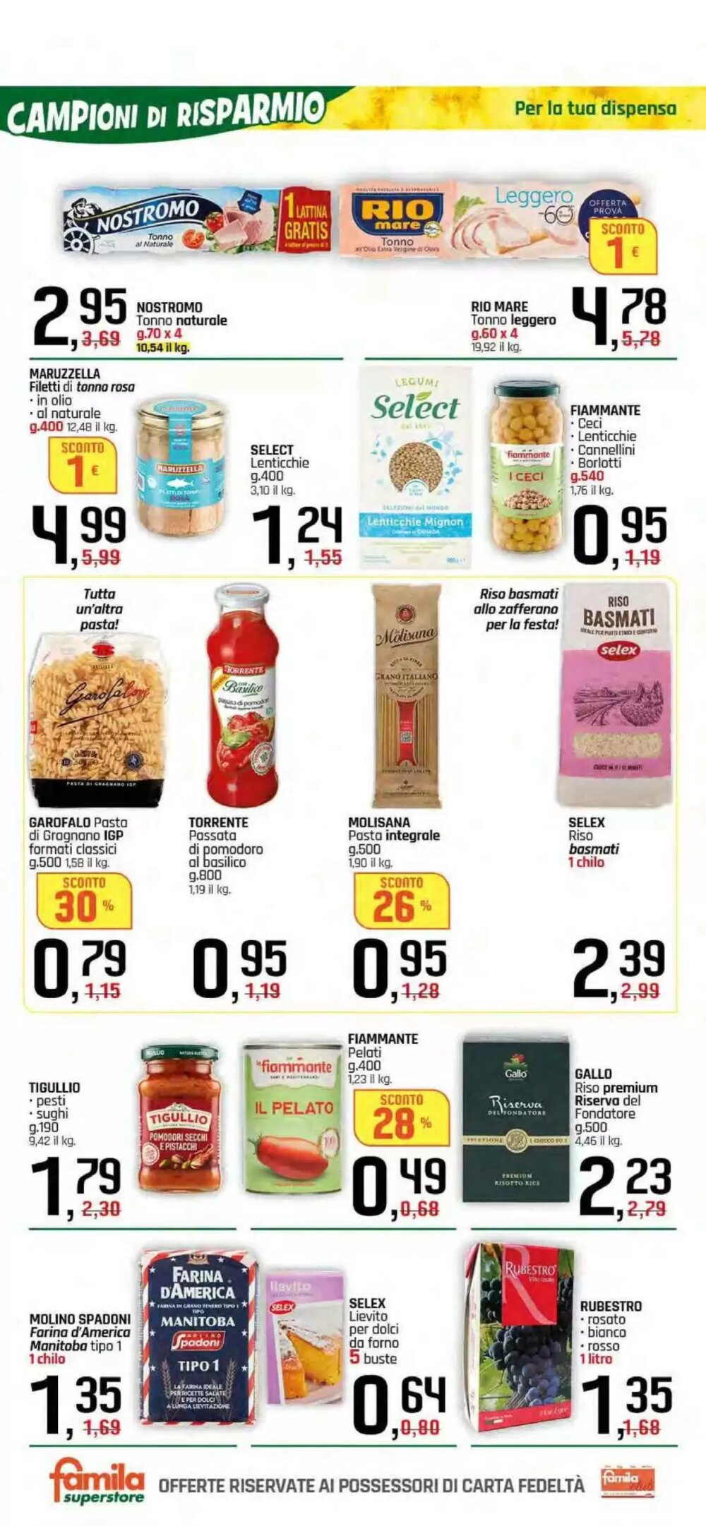 Volantino promozionale Famila Superstore  valide dal 26/02/2026 - Pagina 15.