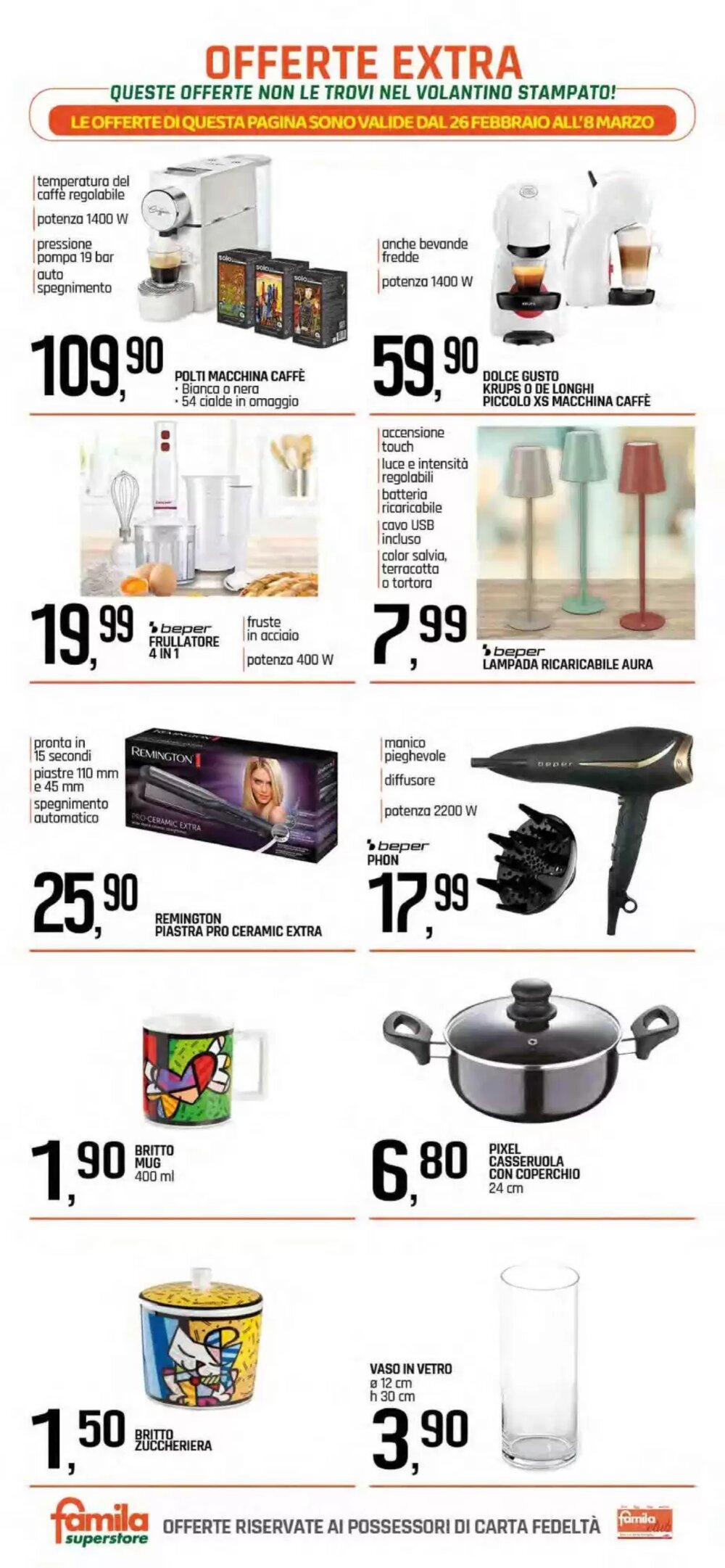 Volantino promozionale Famila Superstore  valide dal 26/02/2026 - Pagina 17.