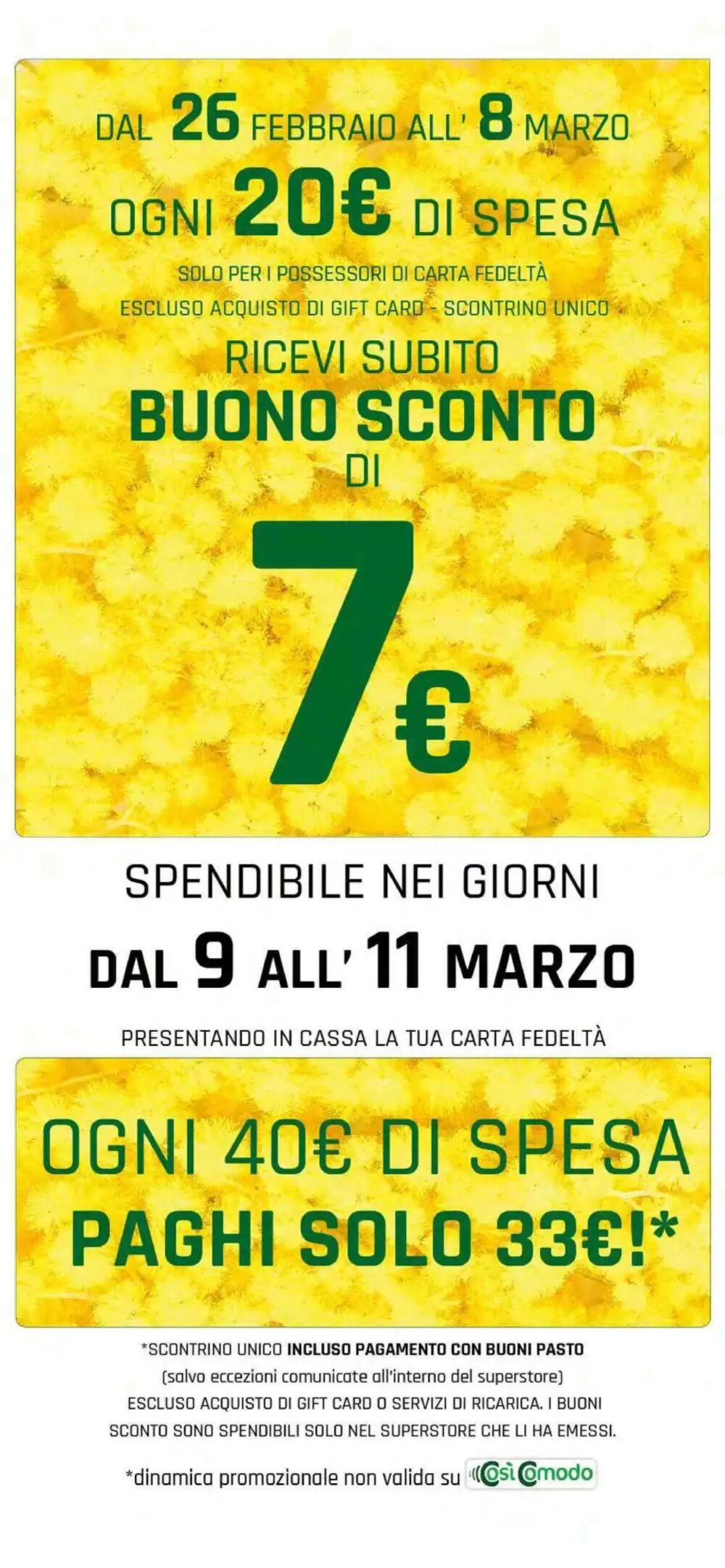 Volantino promozionale Famila Superstore  valide dal 26/02/2026 - Pagina 2.