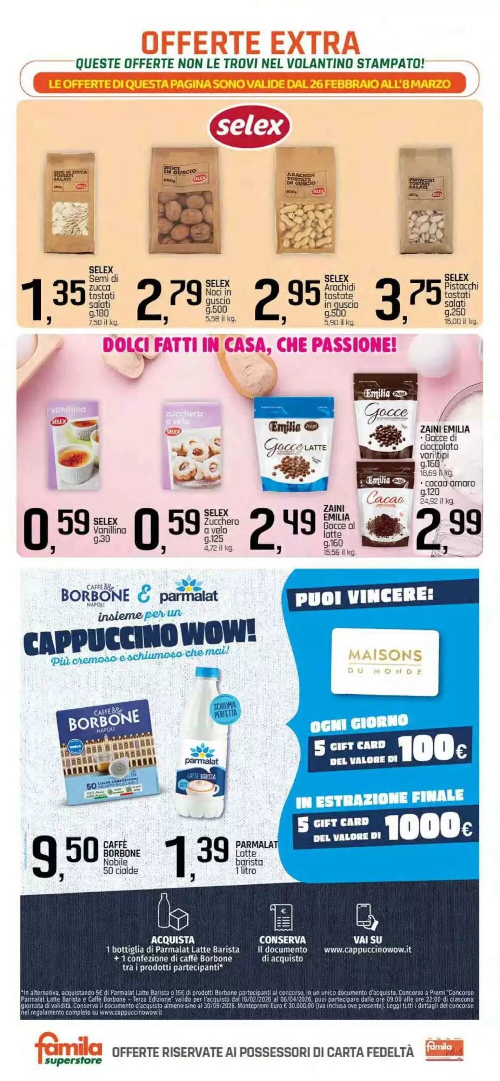 Volantino promozionale Famila Superstore  valide dal 26/02/2026 - Pagina 21.