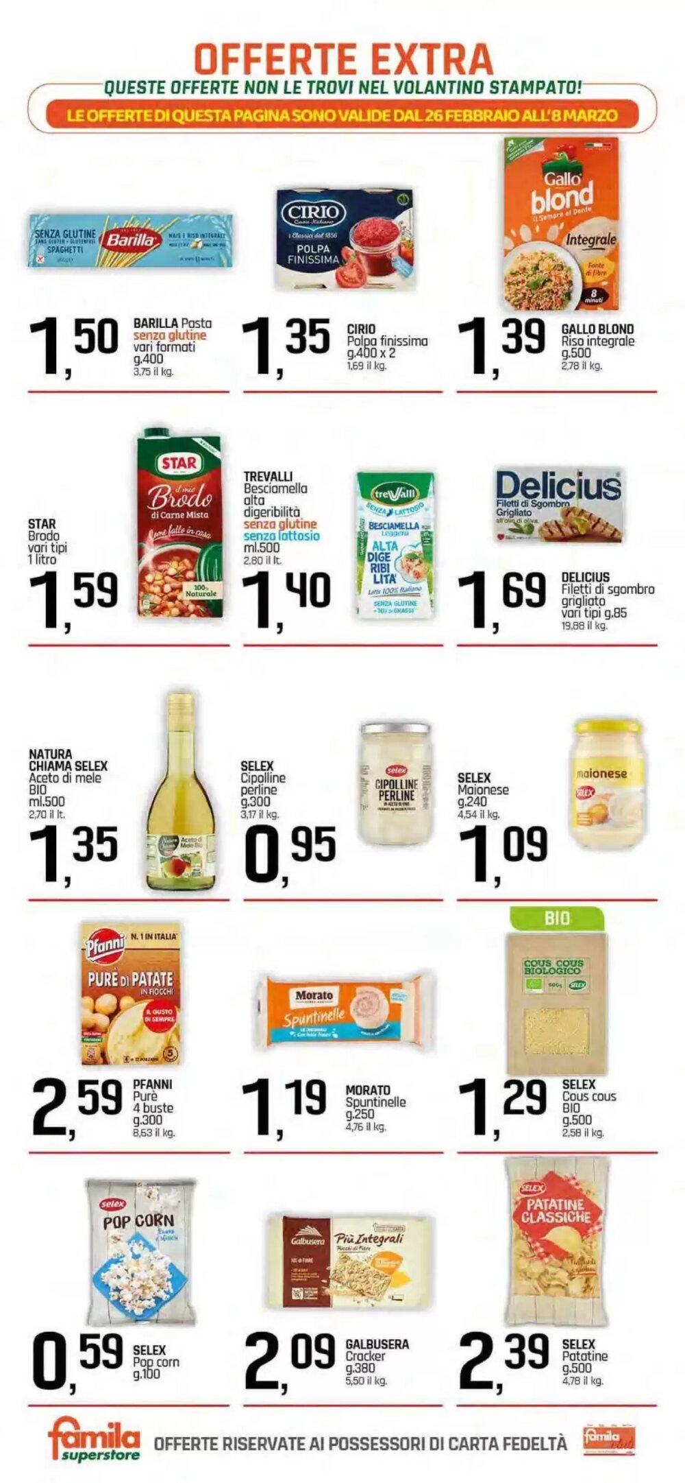 Volantino promozionale Famila Superstore  valide dal 26/02/2026 - Pagina 23.
