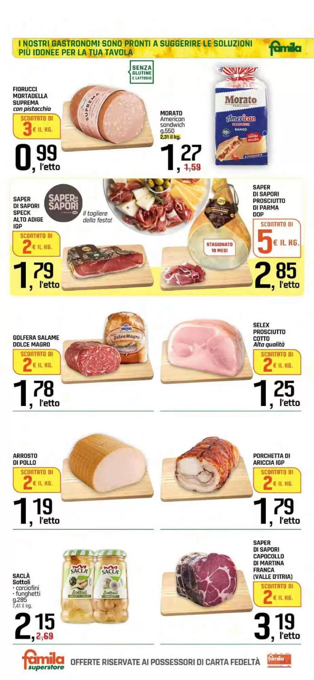 Volantino promozionale Famila Superstore  valide dal 26/02/2026 - Pagina 6.