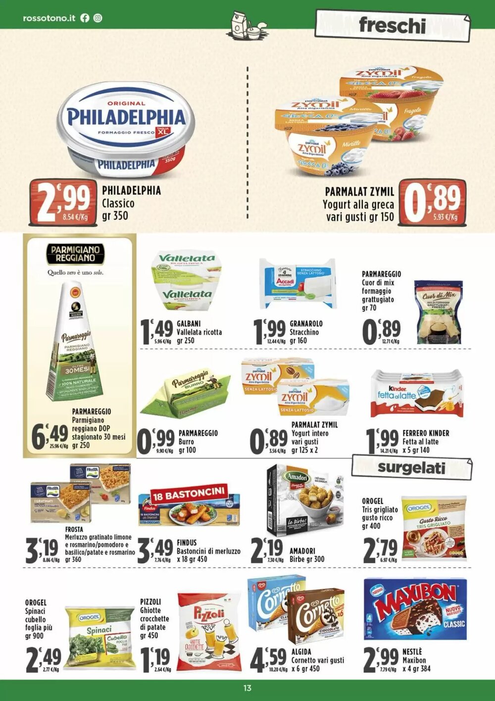 Volantino promozionale Rossotono  valide dal 26/02/2026 - Pagina 13.