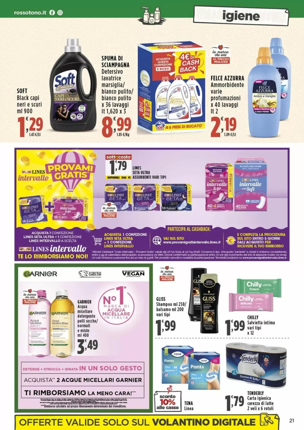 Volantino promozionale Rossotono  valide dal 26/02/2026 - Pagina 21.