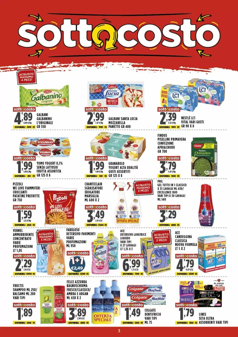 Volantino promozionale Rossotono  valide dal 26/02/2026 - Pagina 3.