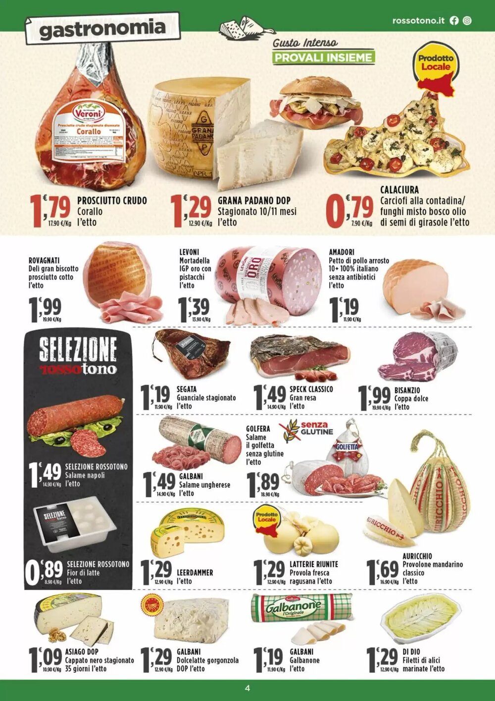 Volantino promozionale Rossotono  valide dal 26/02/2026 - Pagina 4.