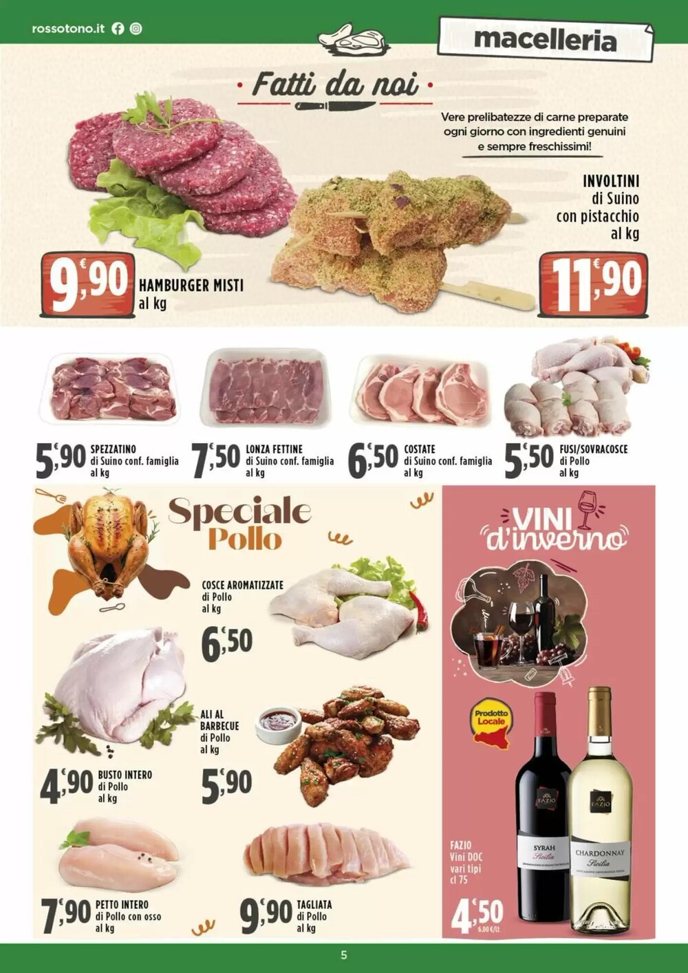 Volantino promozionale Rossotono  valide dal 26/02/2026 - Pagina 5.