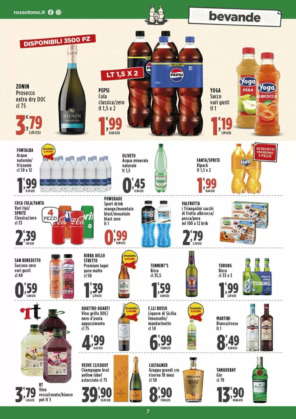 Volantino promozionale Rossotono  valide dal 26/02/2026 - Pagina 7.