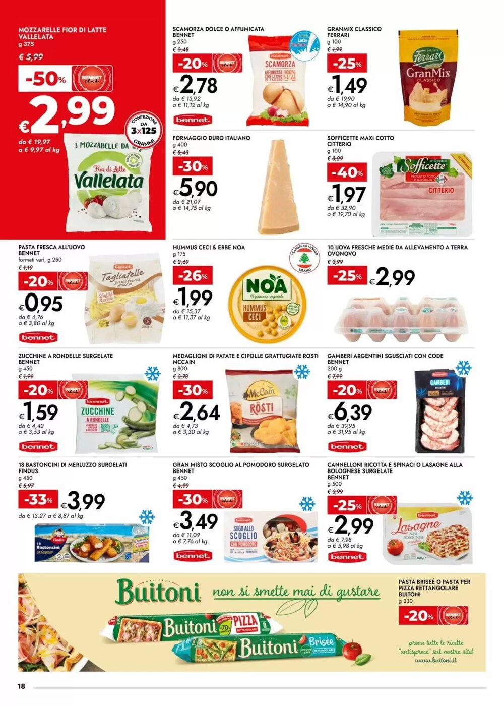 Volantino promozionale Bennet  valide dal 26/02/2026 - Pagina 18.