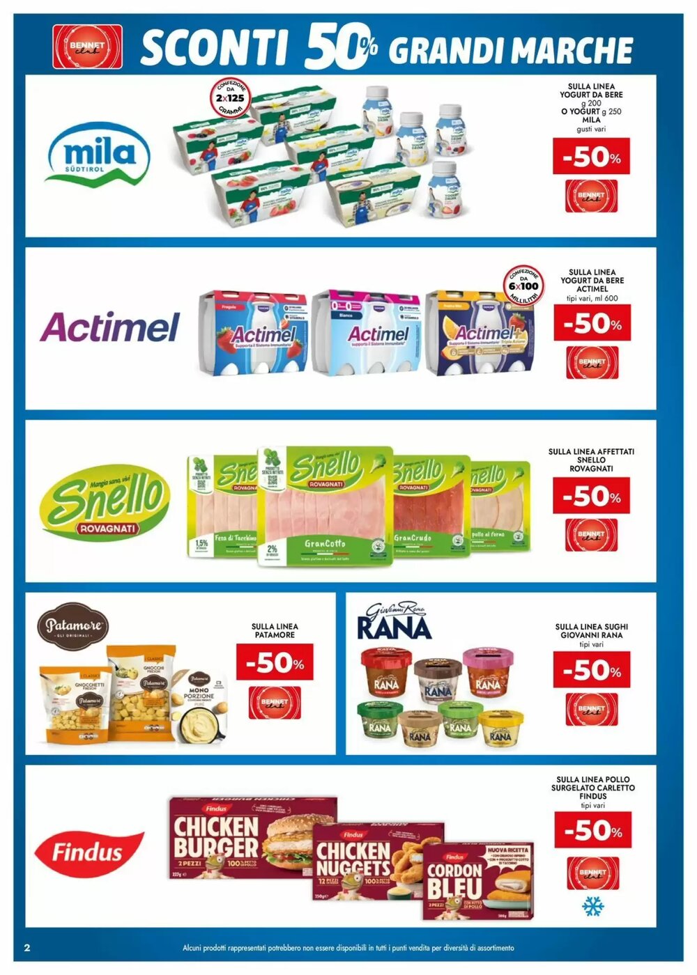 Volantino promozionale Bennet  valide dal 26/02/2026 - Pagina 2.