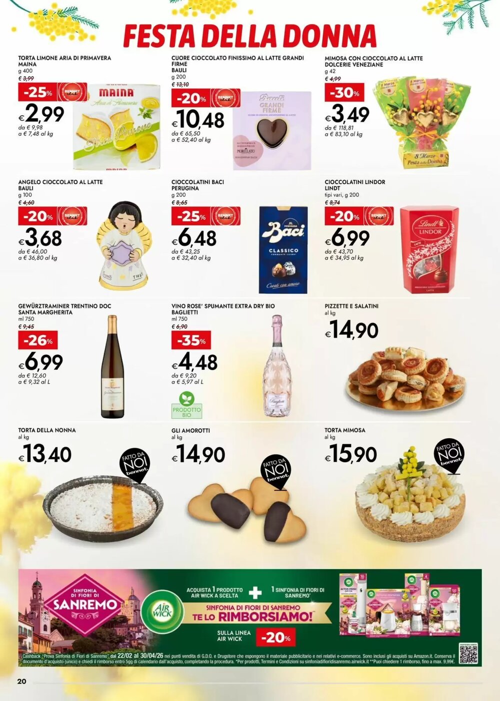 Volantino promozionale Bennet  valide dal 26/02/2026 - Pagina 20.