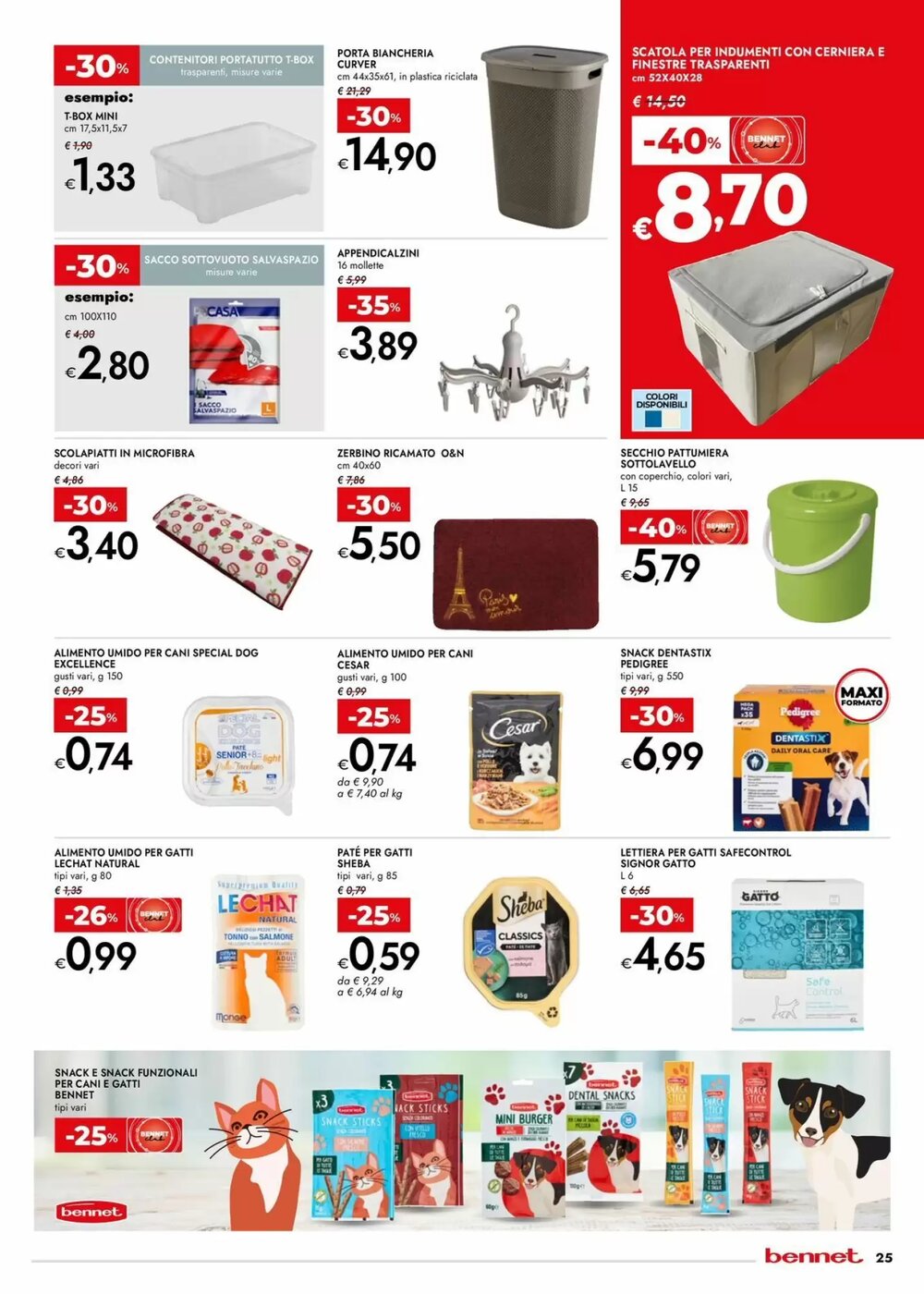 Volantino promozionale Bennet  valide dal 26/02/2026 - Pagina 25.