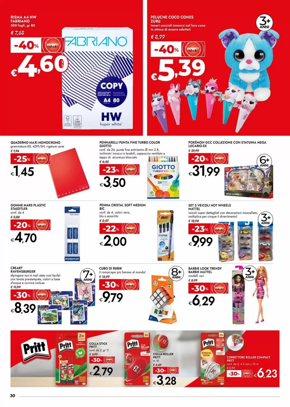 Volantino promozionale Bennet  valide dal 26/02/2026 - Pagina 30.