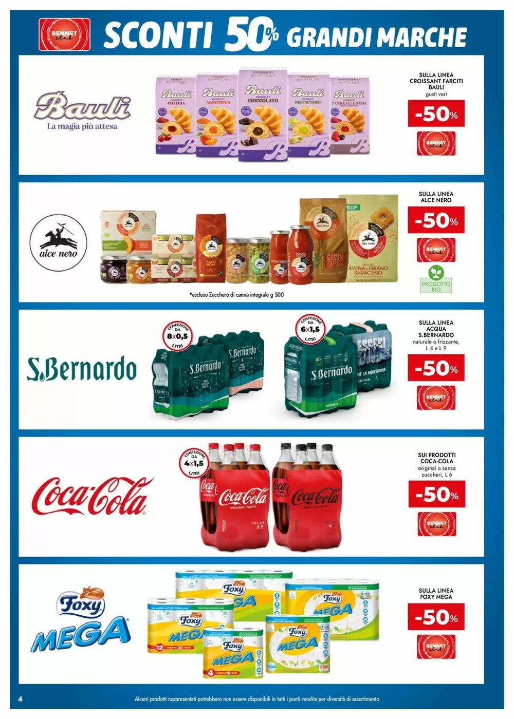 Volantino promozionale Bennet  valide dal 26/02/2026 - Pagina 4.