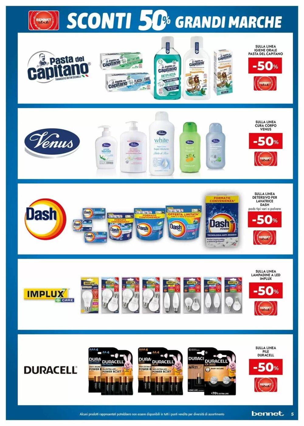 Volantino promozionale Bennet  valide dal 26/02/2026 - Pagina 5.