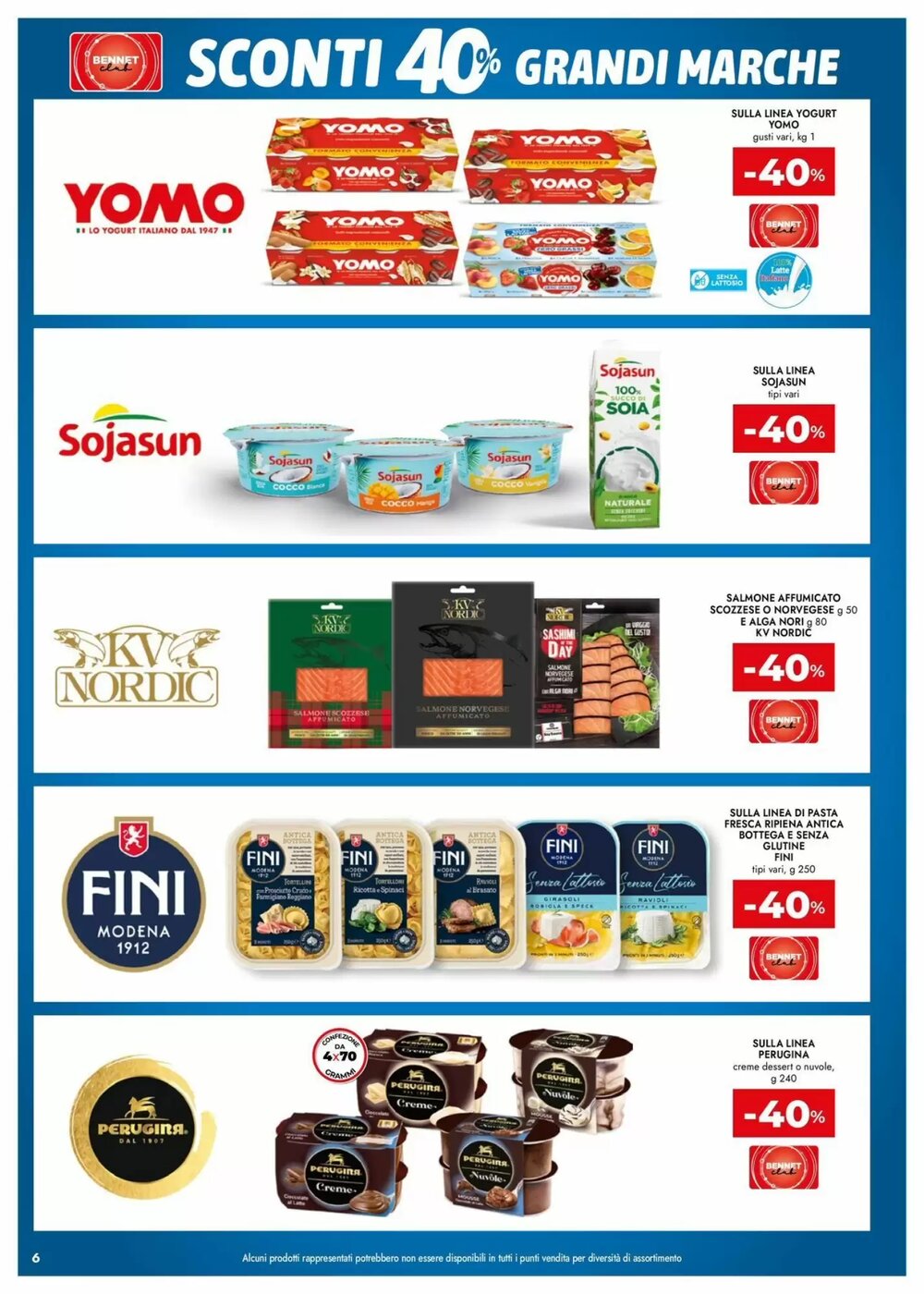 Volantino promozionale Bennet  valide dal 26/02/2026 - Pagina 6.