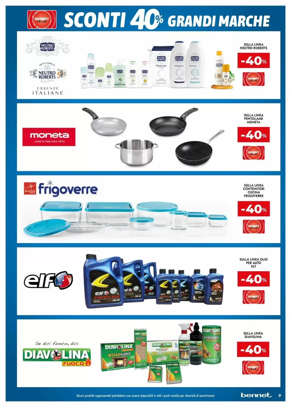 Volantino promozionale Bennet  valide dal 26/02/2026 - Pagina 9.